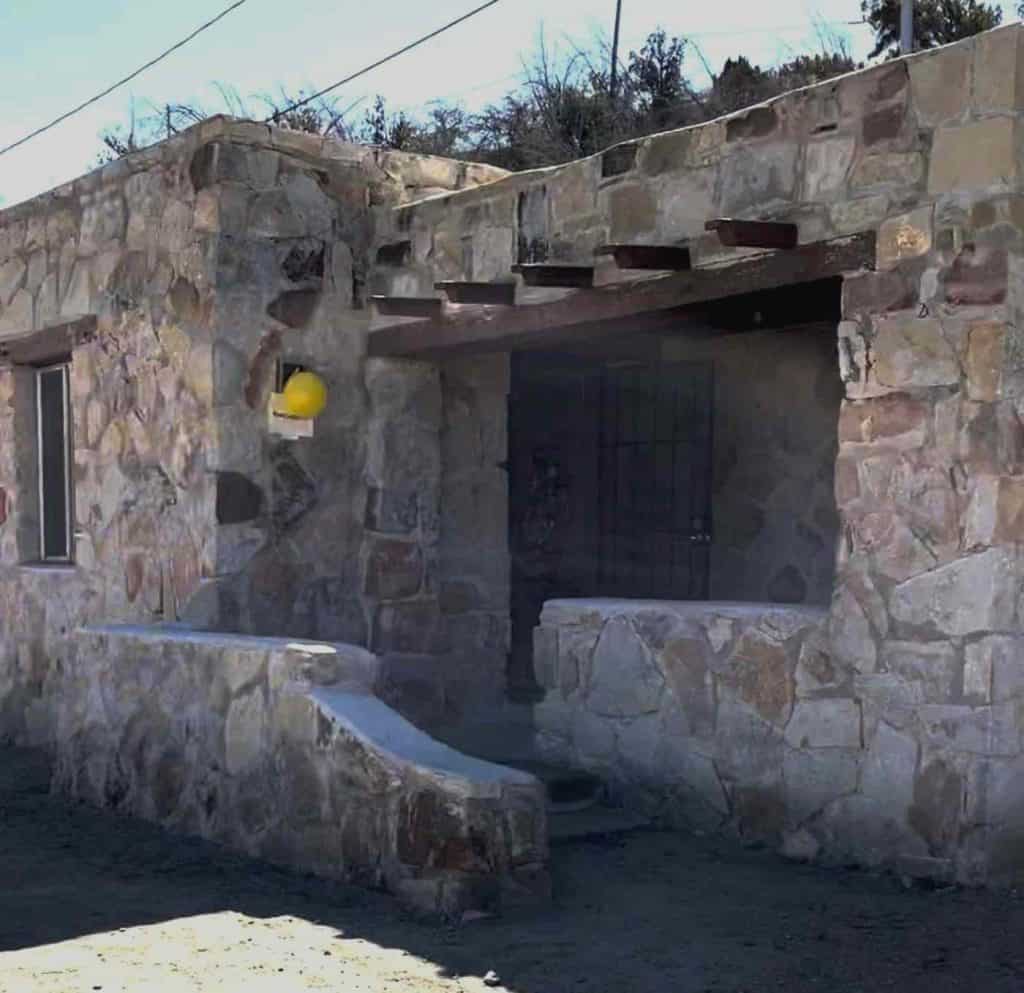 dam site cabin elephant butte lake