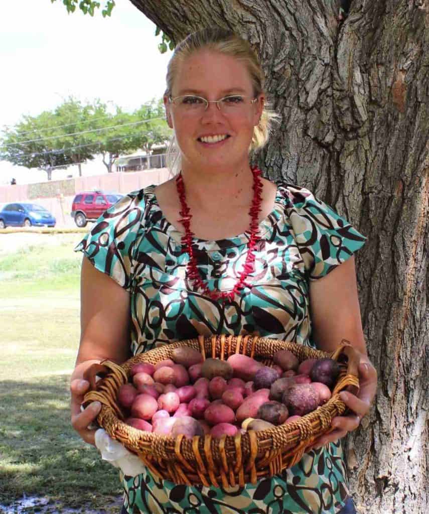 south 40 farms organically grown potatoes