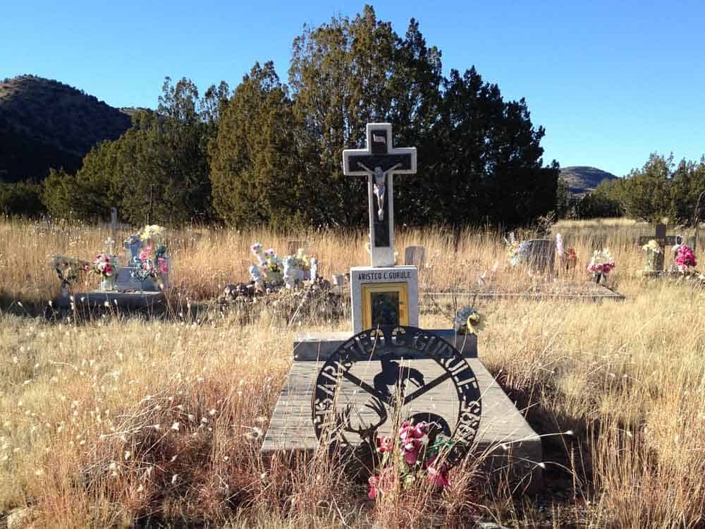 chloride cemetery santo nino gurule marker