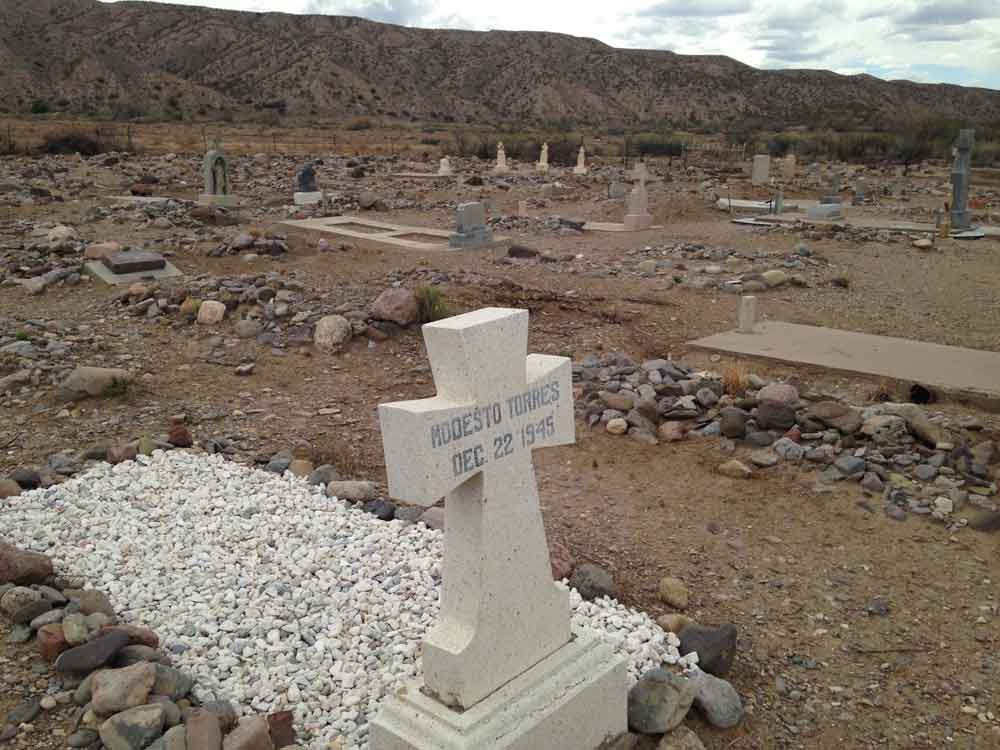 cuchillo cemetery modesto torres grave marker