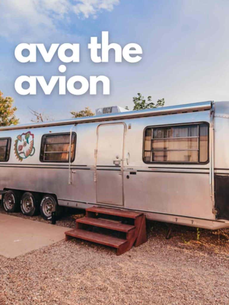 ava the avion at glamp camp