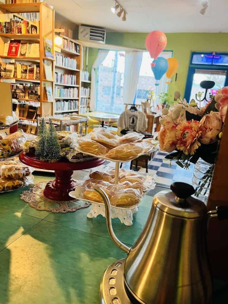 black cat books and coffee treats