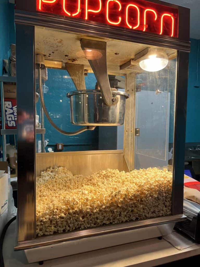 el cortez theater fresh popped popcorn