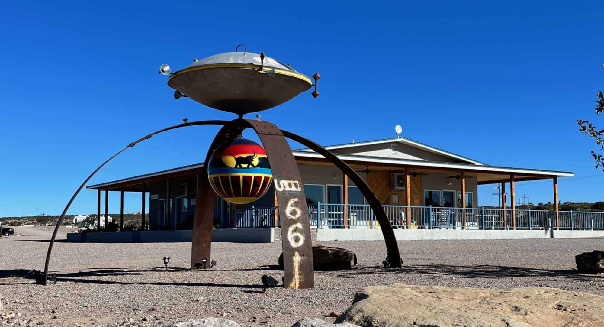 Desert view rv park on warm springs boulevard in elephant butte.