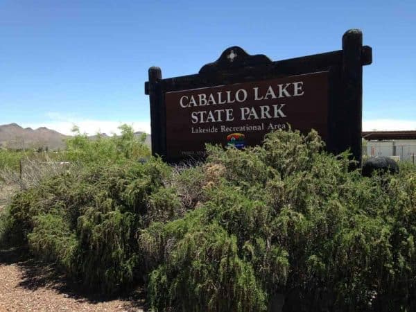 caballo lake state park entrance