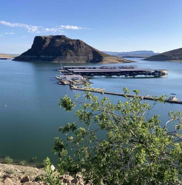 dam site recreation area view elephant butte