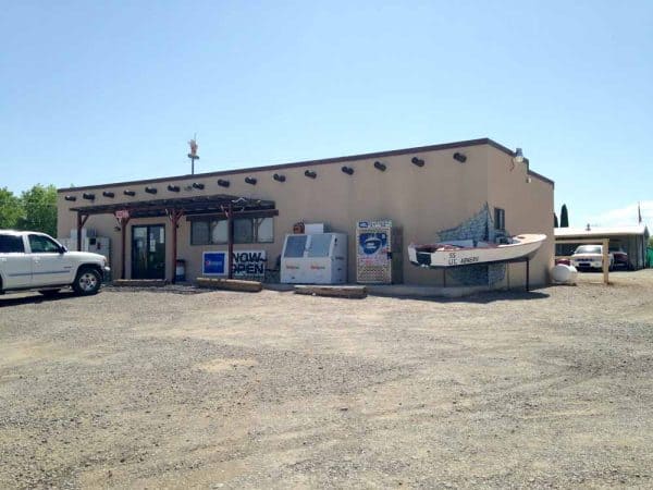 lil abners store front in caballo new mexico.