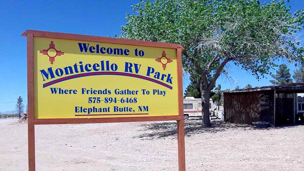 monticello rv park elephant butte nm