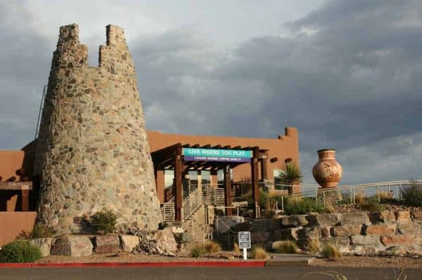 Sierra del Rio clubhouse at Turtleback Mountain Resort, Elephant Butte