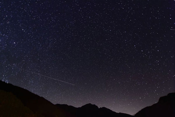 sierra county starry night sky