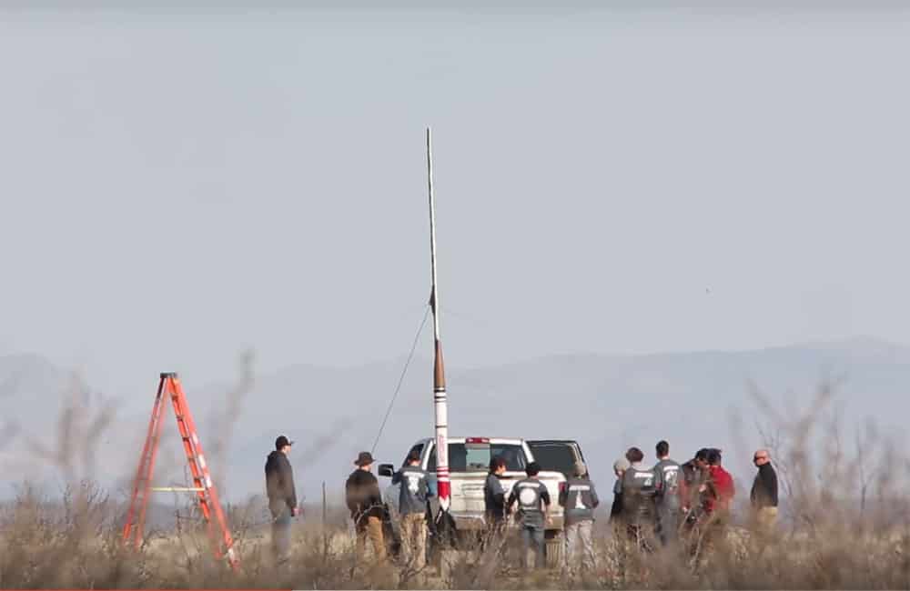 usc launch from spaceport america in 2017