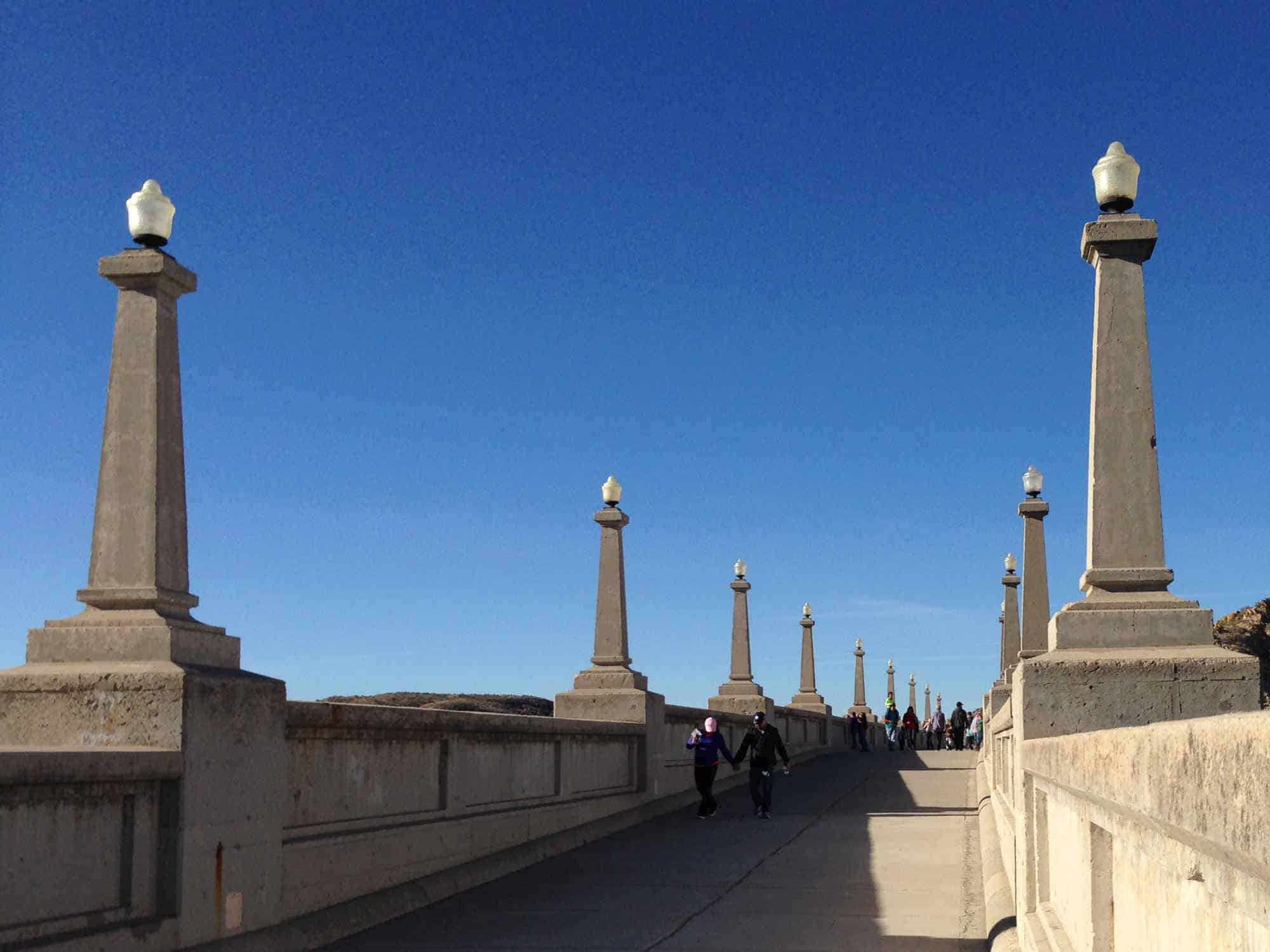 first day hikes walk on elephant butte dam