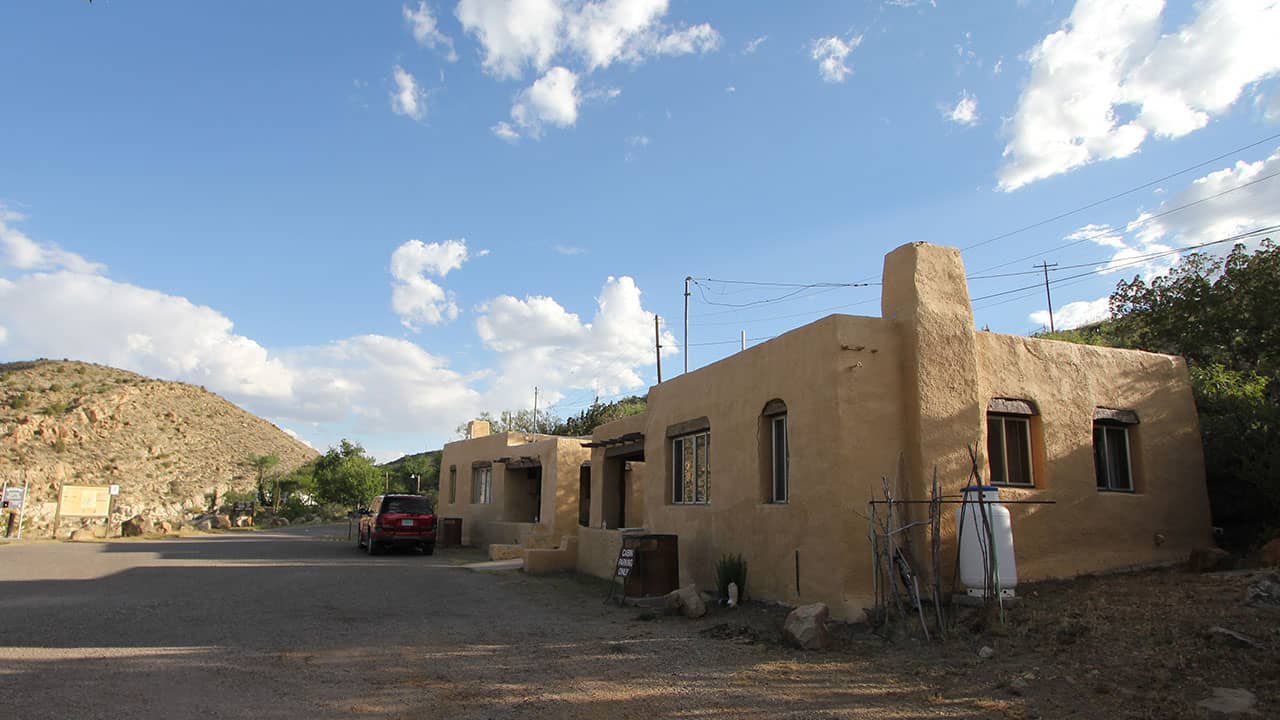 Dam Site cabin exterior